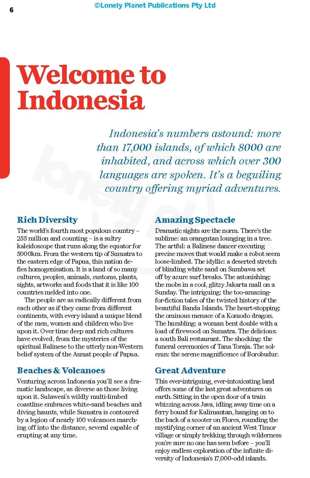 Lonely Planet Indonesia (Travel Guide)
