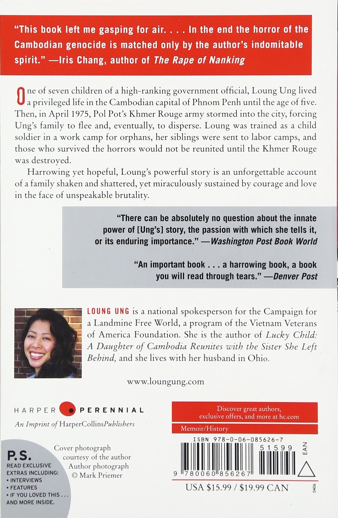 First They Killed My Father: A Daughter of Cambodia Remembers (P.S.)