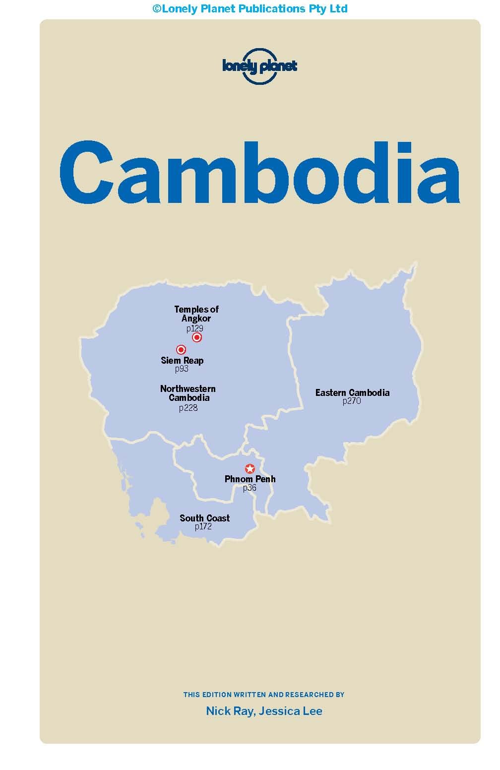 Lonely Planet Cambodia (Travel Guide)