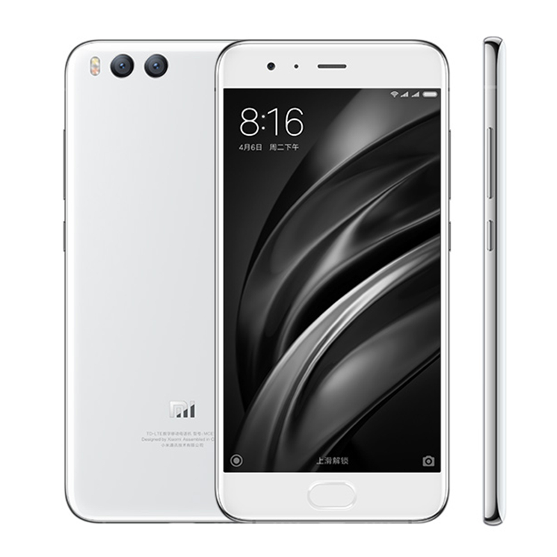 Global Version Xiaomi Mi6 Mi 6 Mobile Phone 6GB RAM 64GB ROM Snapdragon 835 Octa Core 5.15'' NFC Dual Cameras Android 7.