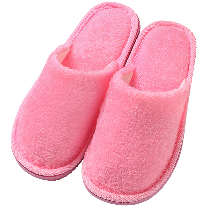 Autumn and winter cotton slippers non-slip women couples fashion home bedroom floor month shoes warm non-slip sh