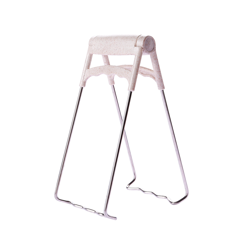 Stainless steel anti-hot clip bowl clip grabber take bowl steamer clip slip steamed vegetable soup end dish hand grip tr