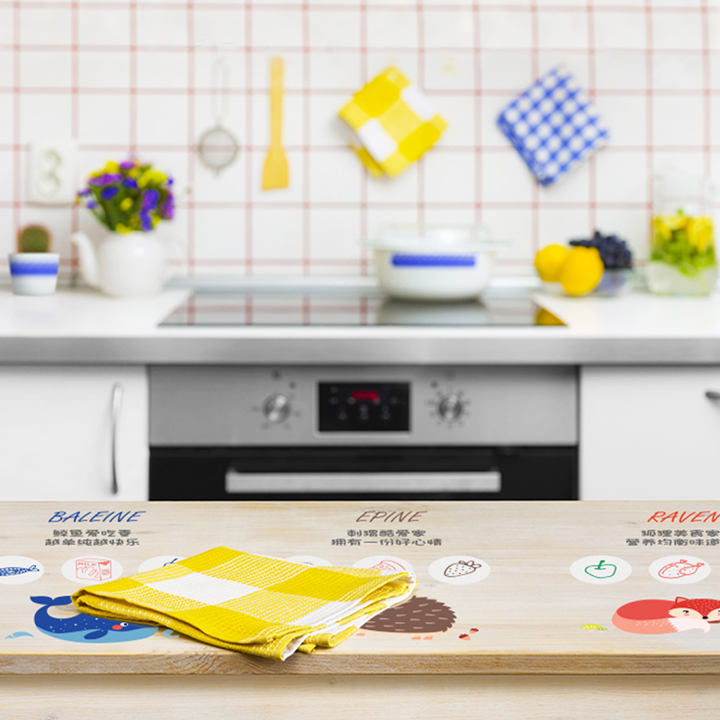 Household self-adhesive oil-proof stickers kitchen high temperature aluminum foil paper tile wallpaper stove waterproof 