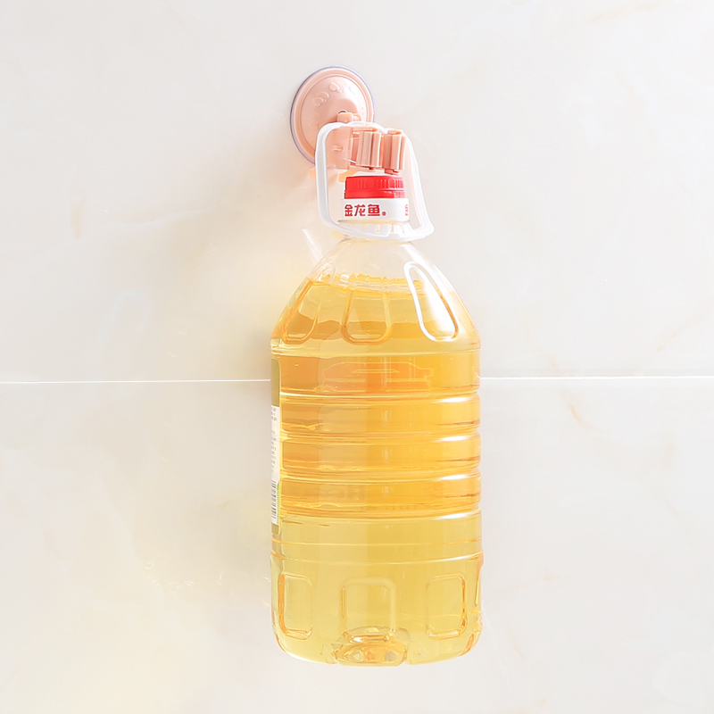 Door behind the wall hanging mop hanger broom hook Strong vacuum suction cup without trace nail-free mop holder card hol