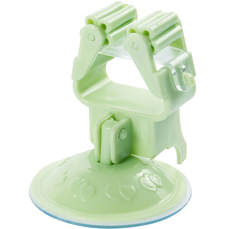 Door behind the wall hanging mop hanger broom hook Strong vacuum suction cup without trace nail-free mop holder card hol