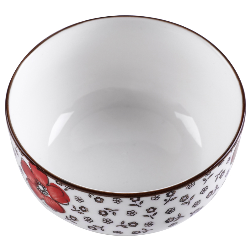 Bowl home eating ceramic soup bowl Japanese style bowl bowl bowl soup bowl couple student instant noodle bowl rice bowl 