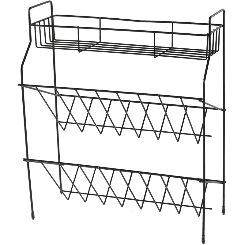 Kitchen racks seasoning spice rack supplies household multi-layer oil salt sauce vinegar storage storage rack storage ra