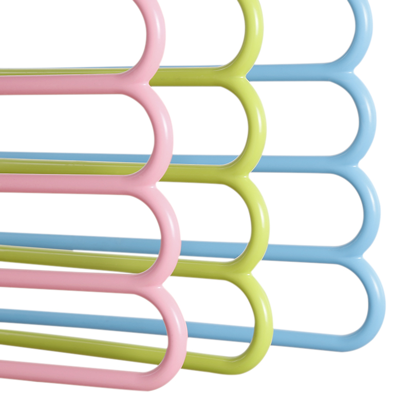 Multifunctional non-slip multi-layer pants rack household wardrobe hanging pants hanger scarf storage rack pants pants p