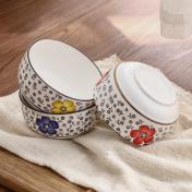 Bowl home eating ceramic soup bowl Japanese style bowl bowl bowl soup bowl couple student instant...