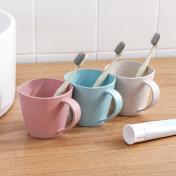 Creative plastic toothbrush cup couple travel brush tooth cup simple Korean version of household ...